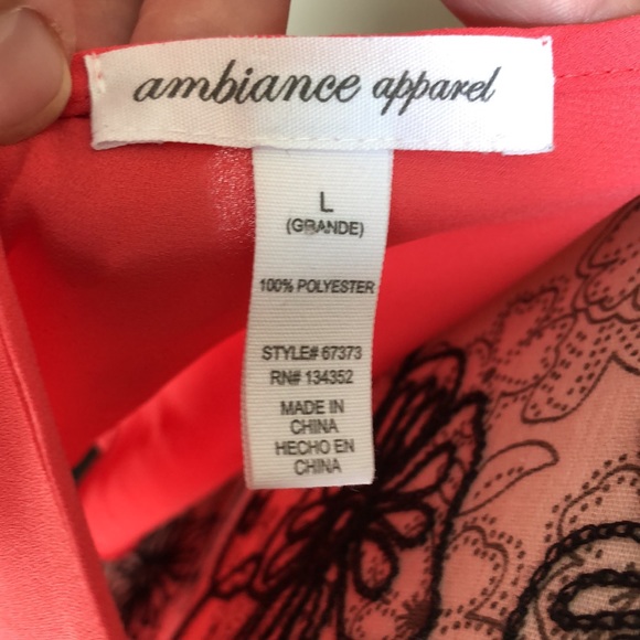 Ambiance Apparel flowy summer crop - Picture 3 of 3